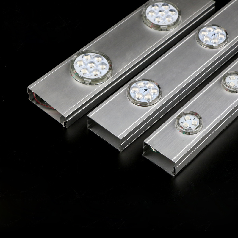 1m/3.28ft Aluminum Channel For 2/3/4/5cm Module LED Pixel Lights